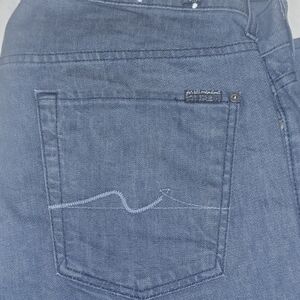 7 For All Mankind Classic Blue Jeans